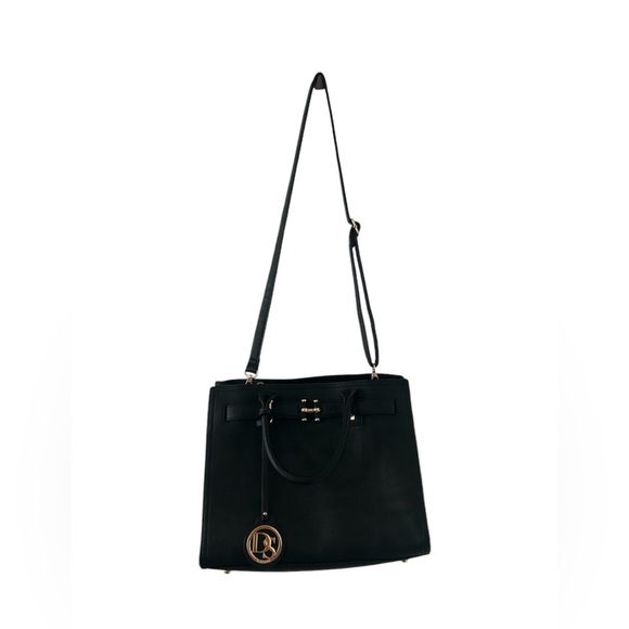 Dasein like new condition black large 13”x10.5”x5” handheld/shoulder purse - Picture 2 of 11